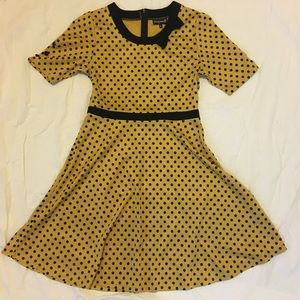 Sourpuss polka dot dress